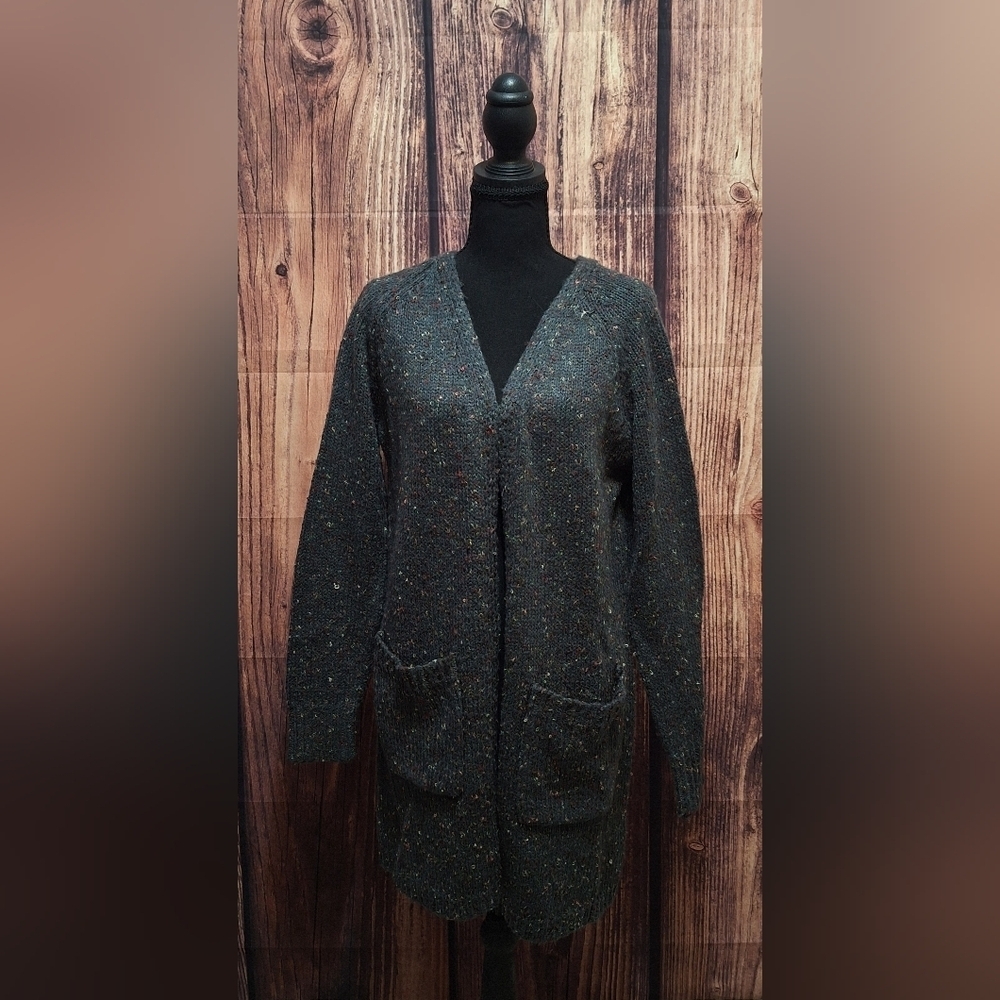 Knox Rose Multicolor Speckled Cardigan Womens Size Small!
